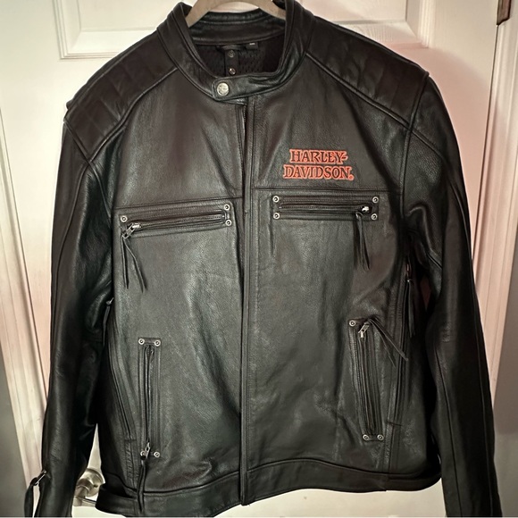 Harley Davidson leather Jacket XXXL - Picture 1 of 8